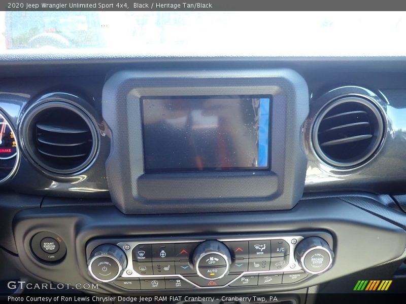 Black / Heritage Tan/Black 2020 Jeep Wrangler Unlimited Sport 4x4