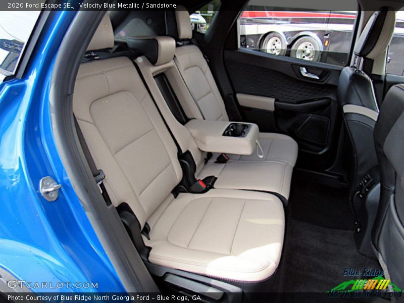 Velocity Blue Metallic / Sandstone 2020 Ford Escape SEL