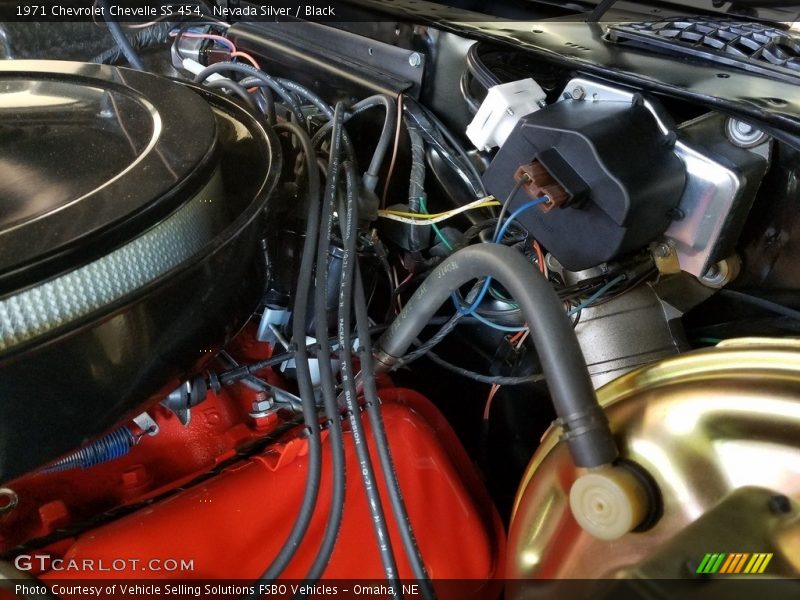 Nevada Silver / Black 1971 Chevrolet Chevelle SS 454