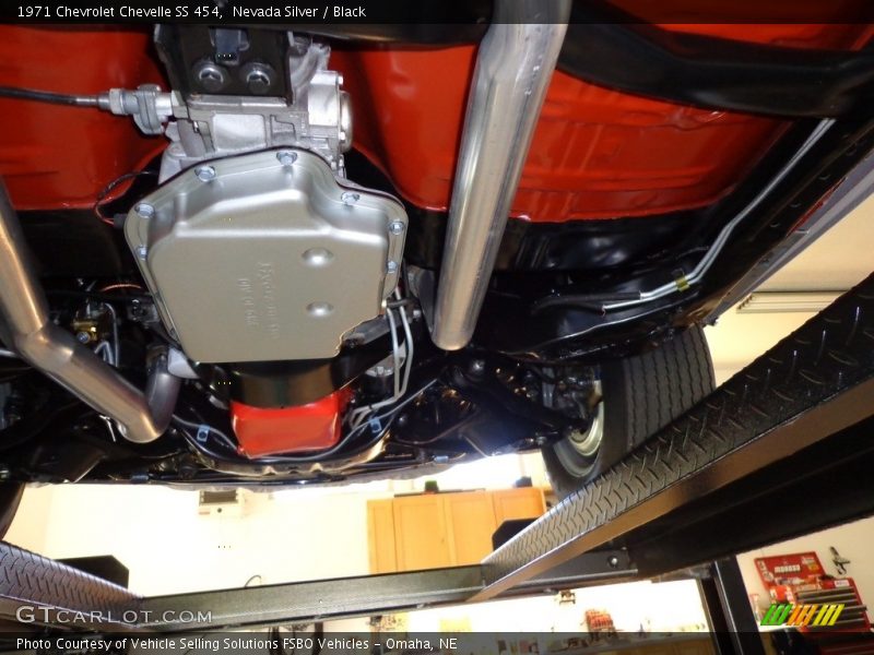 Undercarriage of 1971 Chevelle SS 454