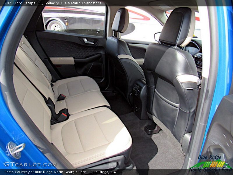 Velocity Blue Metallic / Sandstone 2020 Ford Escape SEL