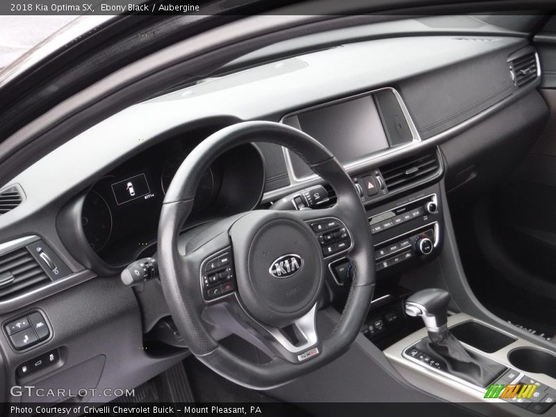 Dashboard of 2018 Optima SX