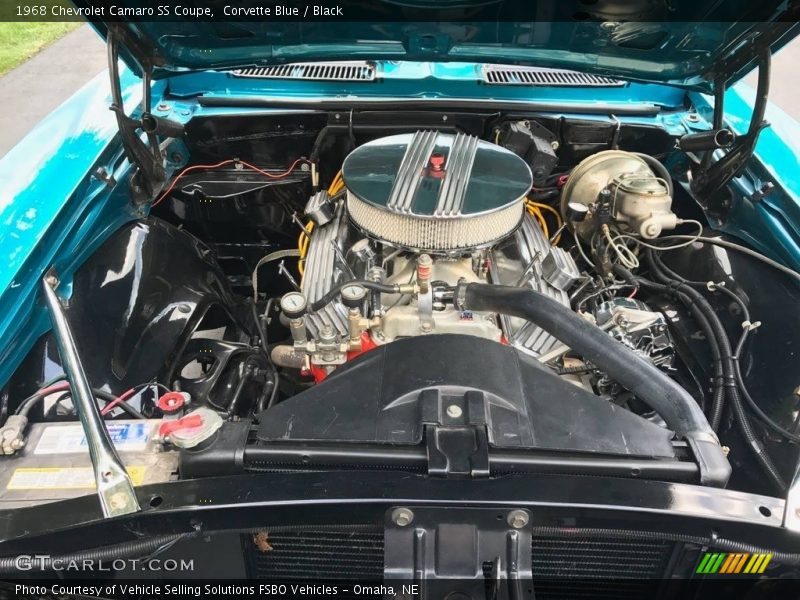 Corvette Blue / Black 1968 Chevrolet Camaro SS Coupe