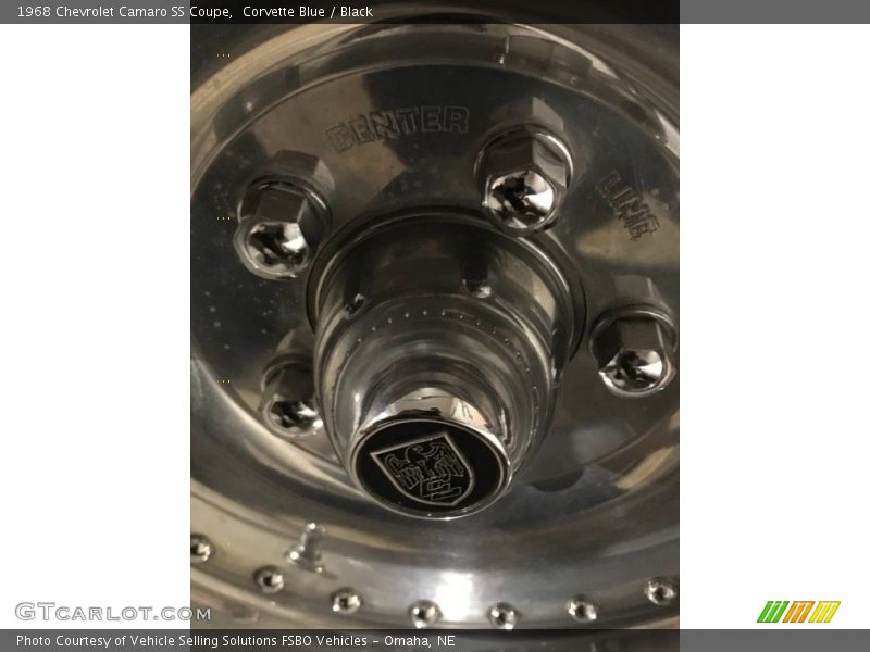 Corvette Blue / Black 1968 Chevrolet Camaro SS Coupe