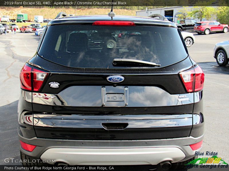 Agate Black / Chromite Gray/Charcoal Black 2019 Ford Escape SEL 4WD