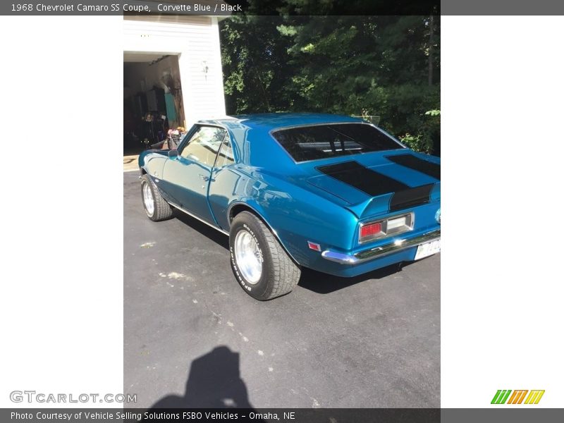 Corvette Blue / Black 1968 Chevrolet Camaro SS Coupe