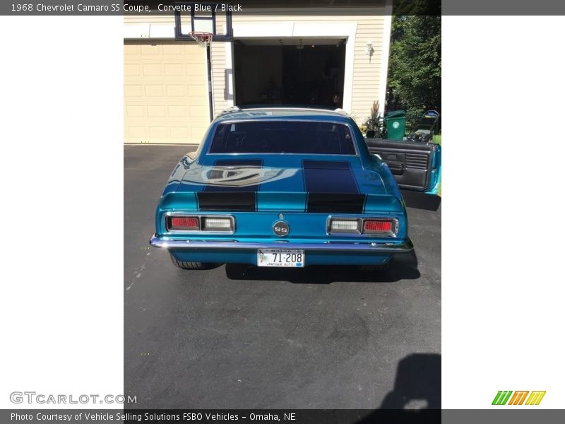 Corvette Blue / Black 1968 Chevrolet Camaro SS Coupe