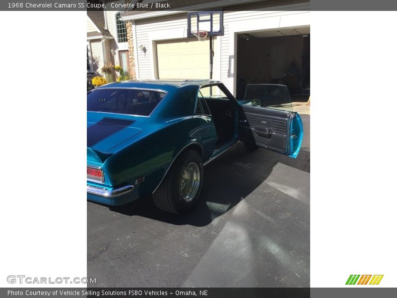 Corvette Blue / Black 1968 Chevrolet Camaro SS Coupe