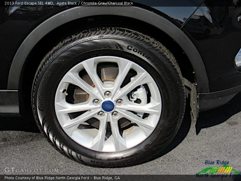 Agate Black / Chromite Gray/Charcoal Black 2019 Ford Escape SEL 4WD