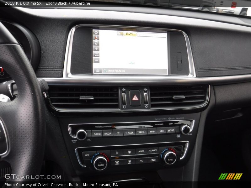 Ebony Black / Aubergine 2018 Kia Optima SX
