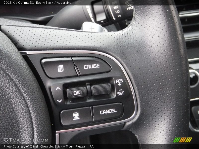  2018 Optima SX Steering Wheel