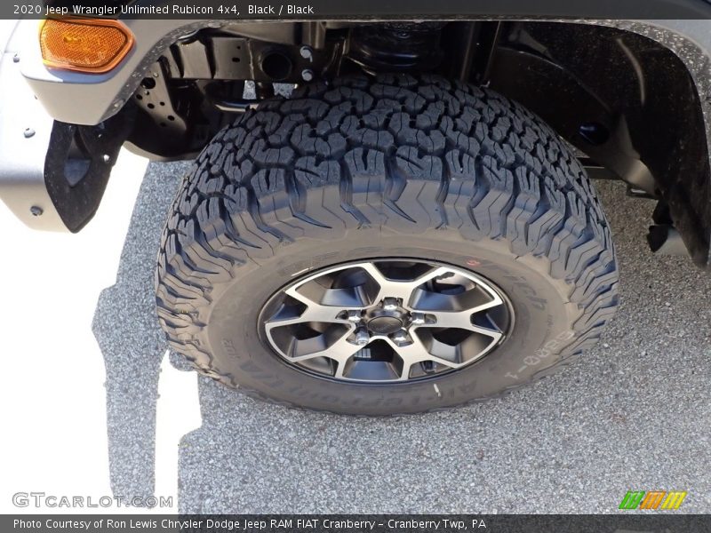 Black / Black 2020 Jeep Wrangler Unlimited Rubicon 4x4