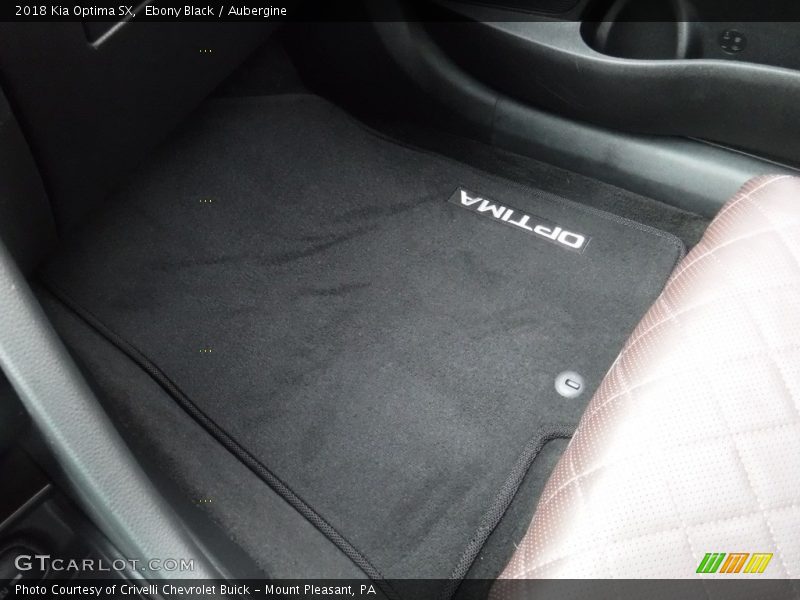 Front Seat of 2018 Optima SX