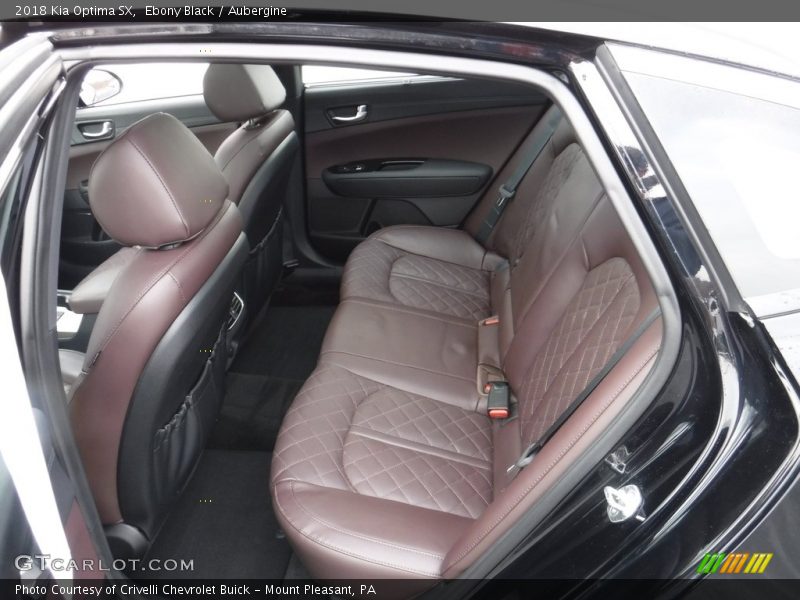 Rear Seat of 2018 Optima SX