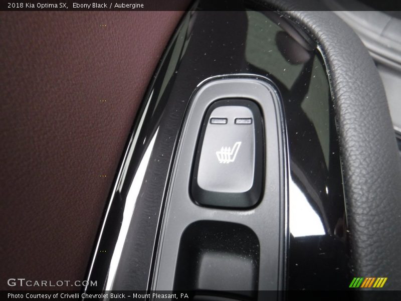 Ebony Black / Aubergine 2018 Kia Optima SX