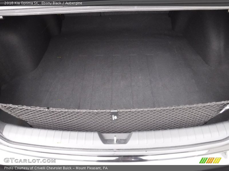  2018 Optima SX Trunk