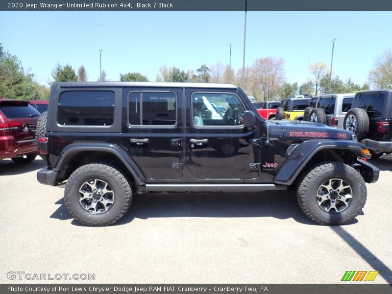 Black / Black 2020 Jeep Wrangler Unlimited Rubicon 4x4