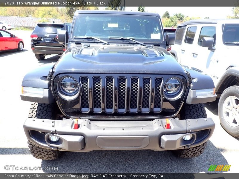 Black / Black 2020 Jeep Wrangler Unlimited Rubicon 4x4