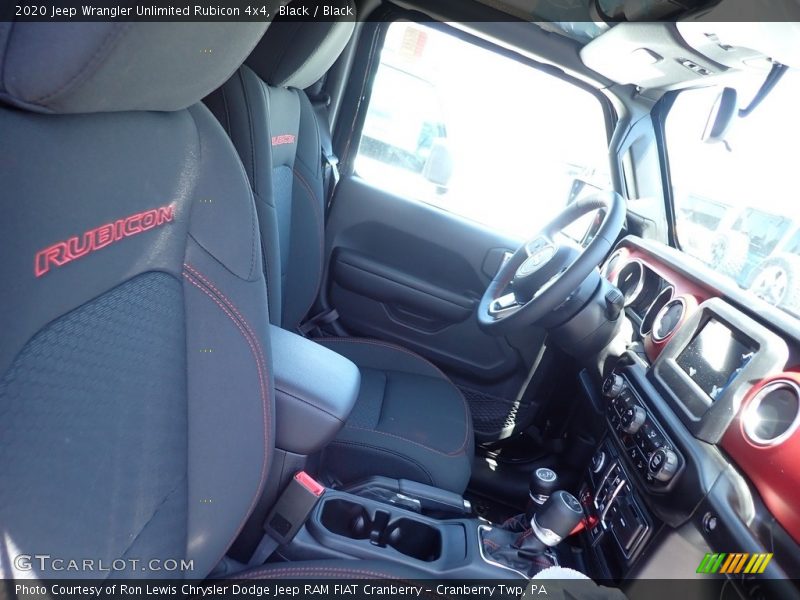 Black / Black 2020 Jeep Wrangler Unlimited Rubicon 4x4