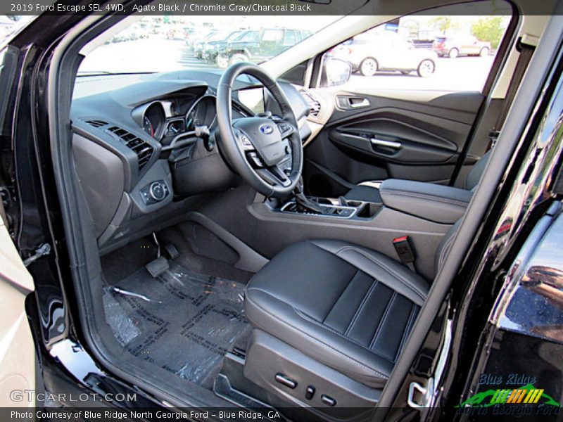 Agate Black / Chromite Gray/Charcoal Black 2019 Ford Escape SEL 4WD