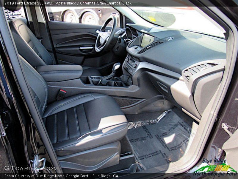 Agate Black / Chromite Gray/Charcoal Black 2019 Ford Escape SEL 4WD