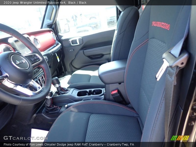 Black / Black 2020 Jeep Wrangler Unlimited Rubicon 4x4