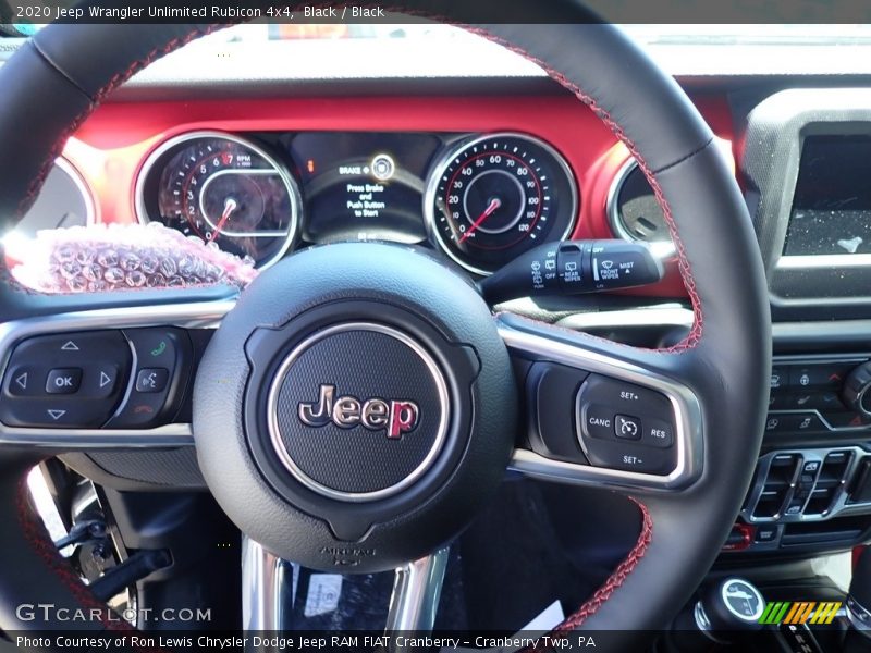 Black / Black 2020 Jeep Wrangler Unlimited Rubicon 4x4