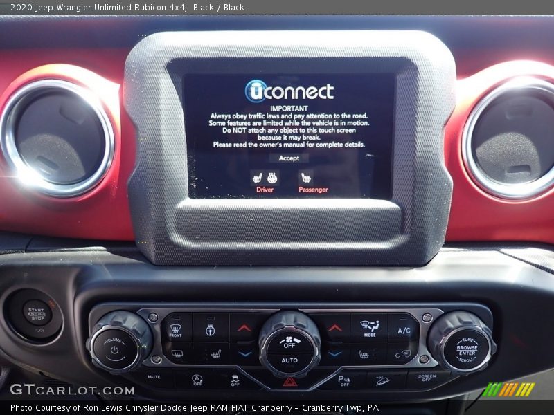Black / Black 2020 Jeep Wrangler Unlimited Rubicon 4x4