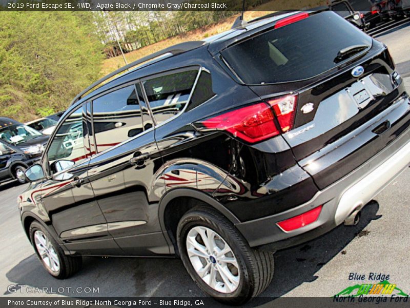 Agate Black / Chromite Gray/Charcoal Black 2019 Ford Escape SEL 4WD