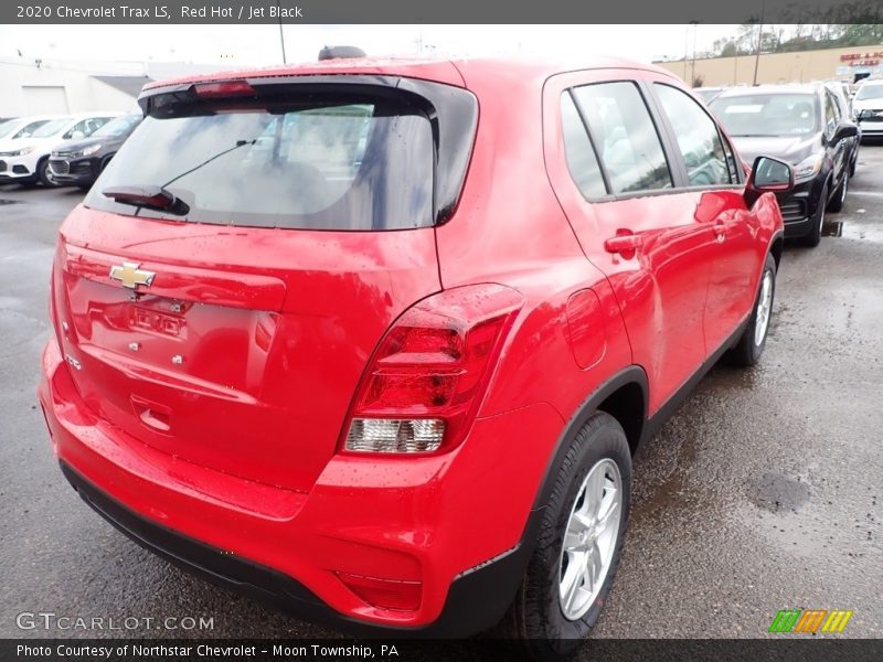 Red Hot / Jet Black 2020 Chevrolet Trax LS