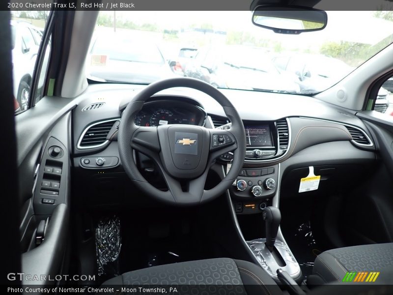 Red Hot / Jet Black 2020 Chevrolet Trax LS
