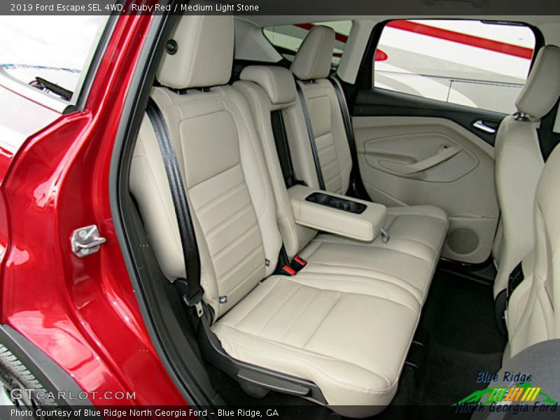 Ruby Red / Medium Light Stone 2019 Ford Escape SEL 4WD