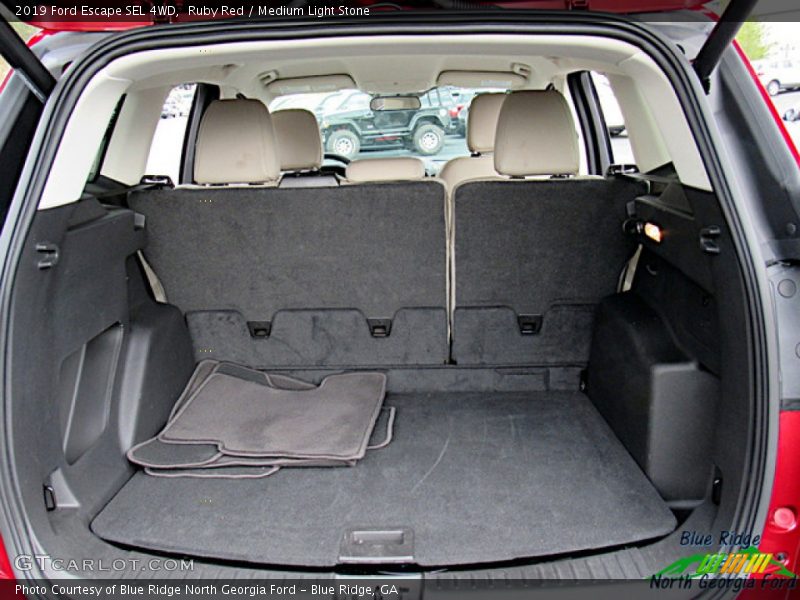 Ruby Red / Medium Light Stone 2019 Ford Escape SEL 4WD