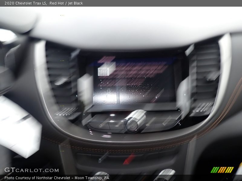 Red Hot / Jet Black 2020 Chevrolet Trax LS