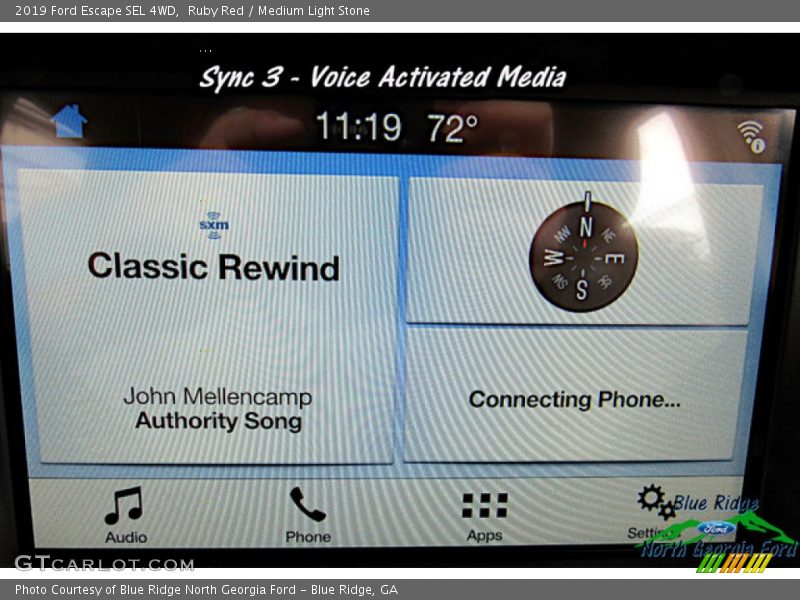 Ruby Red / Medium Light Stone 2019 Ford Escape SEL 4WD