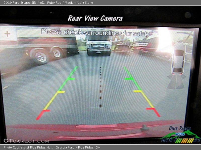 Ruby Red / Medium Light Stone 2019 Ford Escape SEL 4WD