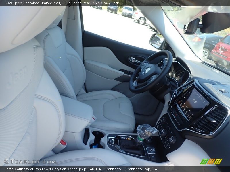 Blue Shade Pearl / Ski Gray/Black 2020 Jeep Cherokee Limited 4x4