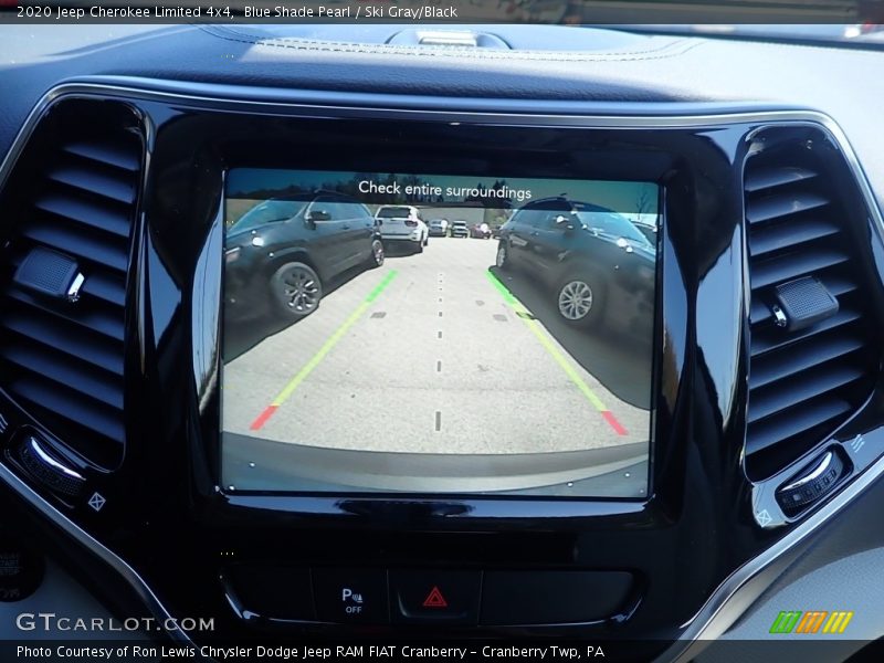 Blue Shade Pearl / Ski Gray/Black 2020 Jeep Cherokee Limited 4x4