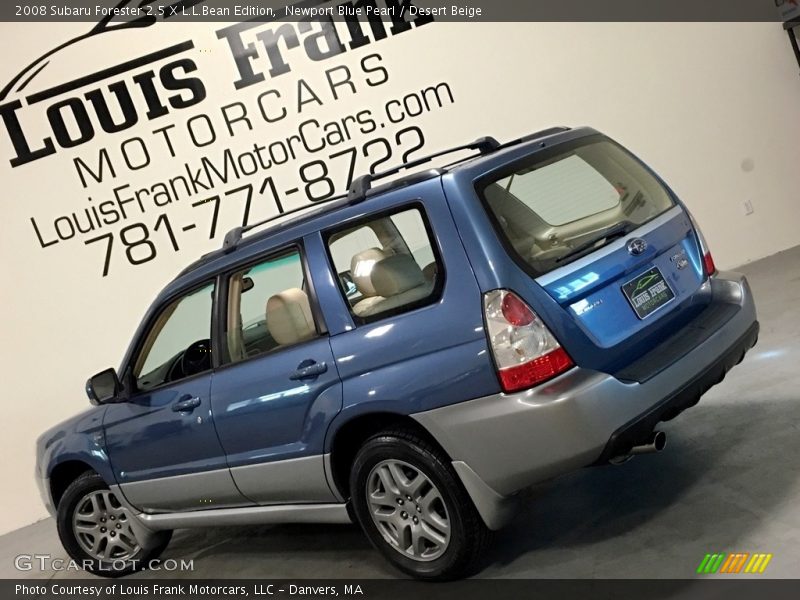 Newport Blue Pearl / Desert Beige 2008 Subaru Forester 2.5 X L.L.Bean Edition