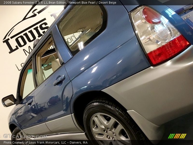 Newport Blue Pearl / Desert Beige 2008 Subaru Forester 2.5 X L.L.Bean Edition
