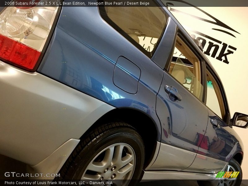 Newport Blue Pearl / Desert Beige 2008 Subaru Forester 2.5 X L.L.Bean Edition