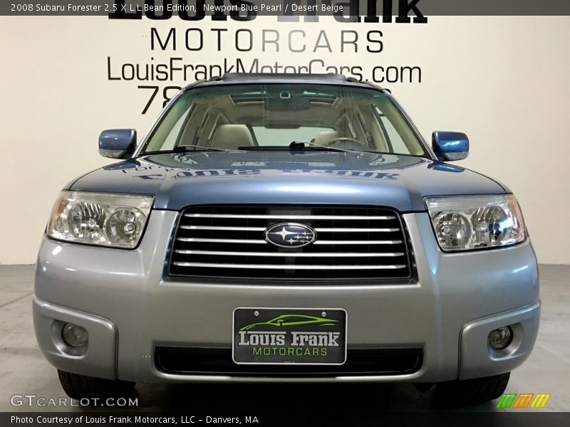 Newport Blue Pearl / Desert Beige 2008 Subaru Forester 2.5 X L.L.Bean Edition