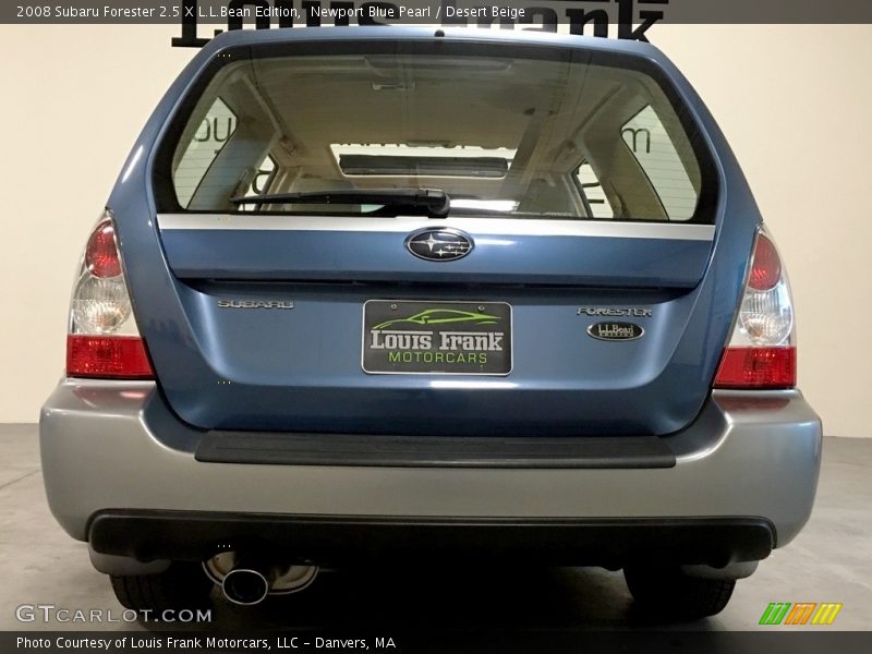 Newport Blue Pearl / Desert Beige 2008 Subaru Forester 2.5 X L.L.Bean Edition