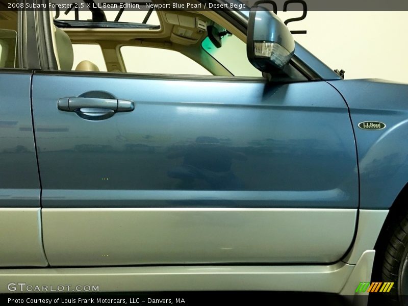 Newport Blue Pearl / Desert Beige 2008 Subaru Forester 2.5 X L.L.Bean Edition