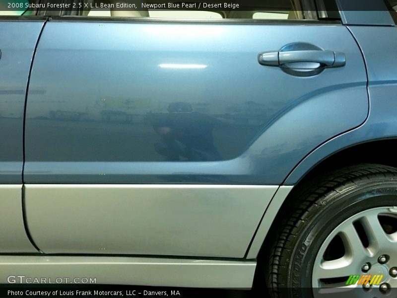 Newport Blue Pearl / Desert Beige 2008 Subaru Forester 2.5 X L.L.Bean Edition