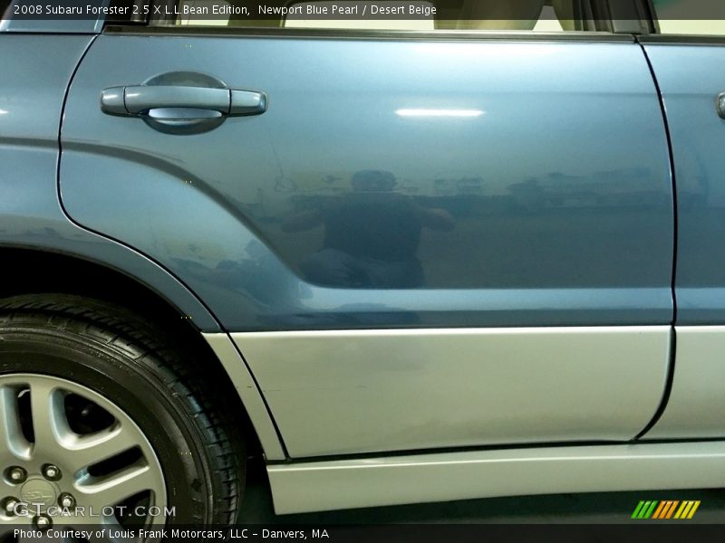 Newport Blue Pearl / Desert Beige 2008 Subaru Forester 2.5 X L.L.Bean Edition