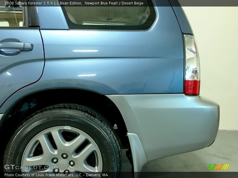 Newport Blue Pearl / Desert Beige 2008 Subaru Forester 2.5 X L.L.Bean Edition