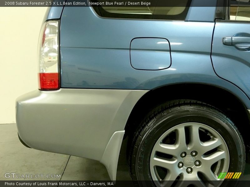 Newport Blue Pearl / Desert Beige 2008 Subaru Forester 2.5 X L.L.Bean Edition