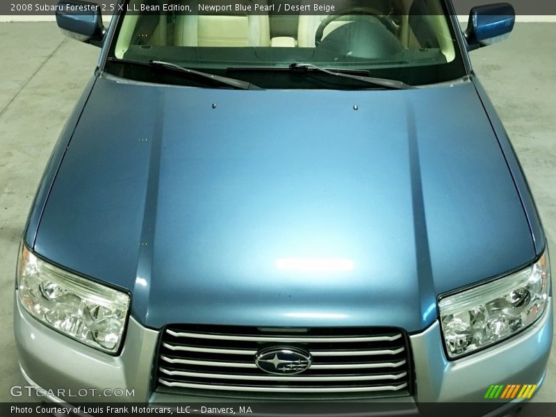 Newport Blue Pearl / Desert Beige 2008 Subaru Forester 2.5 X L.L.Bean Edition