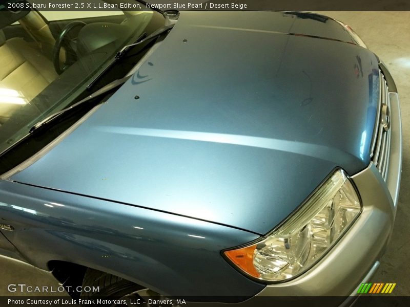 Newport Blue Pearl / Desert Beige 2008 Subaru Forester 2.5 X L.L.Bean Edition
